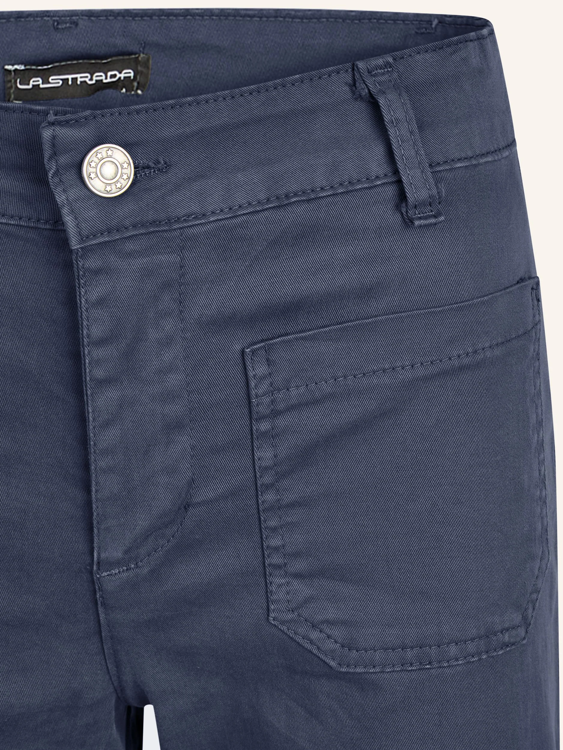 Wide-Leg-Hose aus Baumwoll-Stretch - Image 30