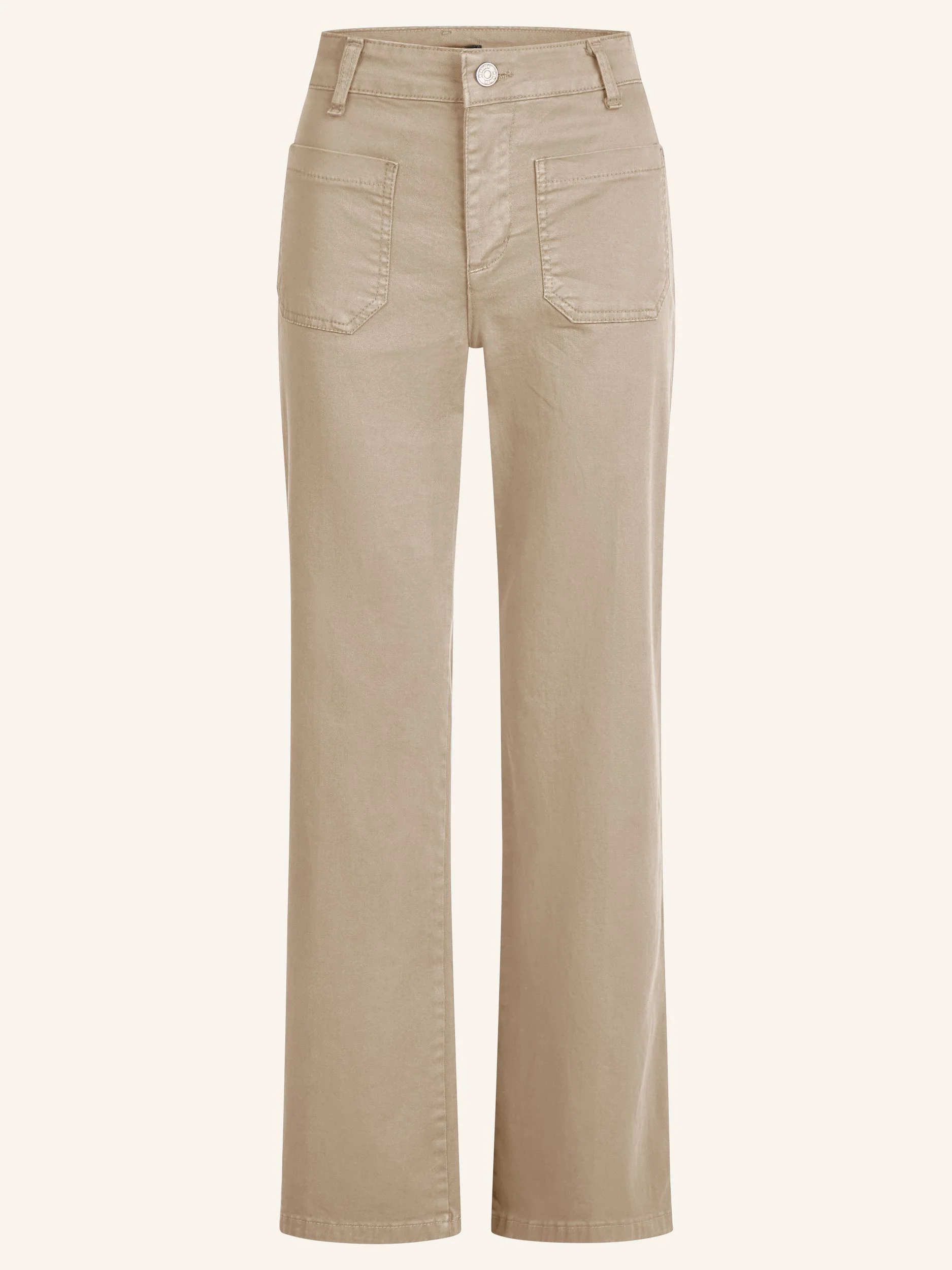 Wide-Leg-Hose aus Baumwoll-Stretch - Image 4