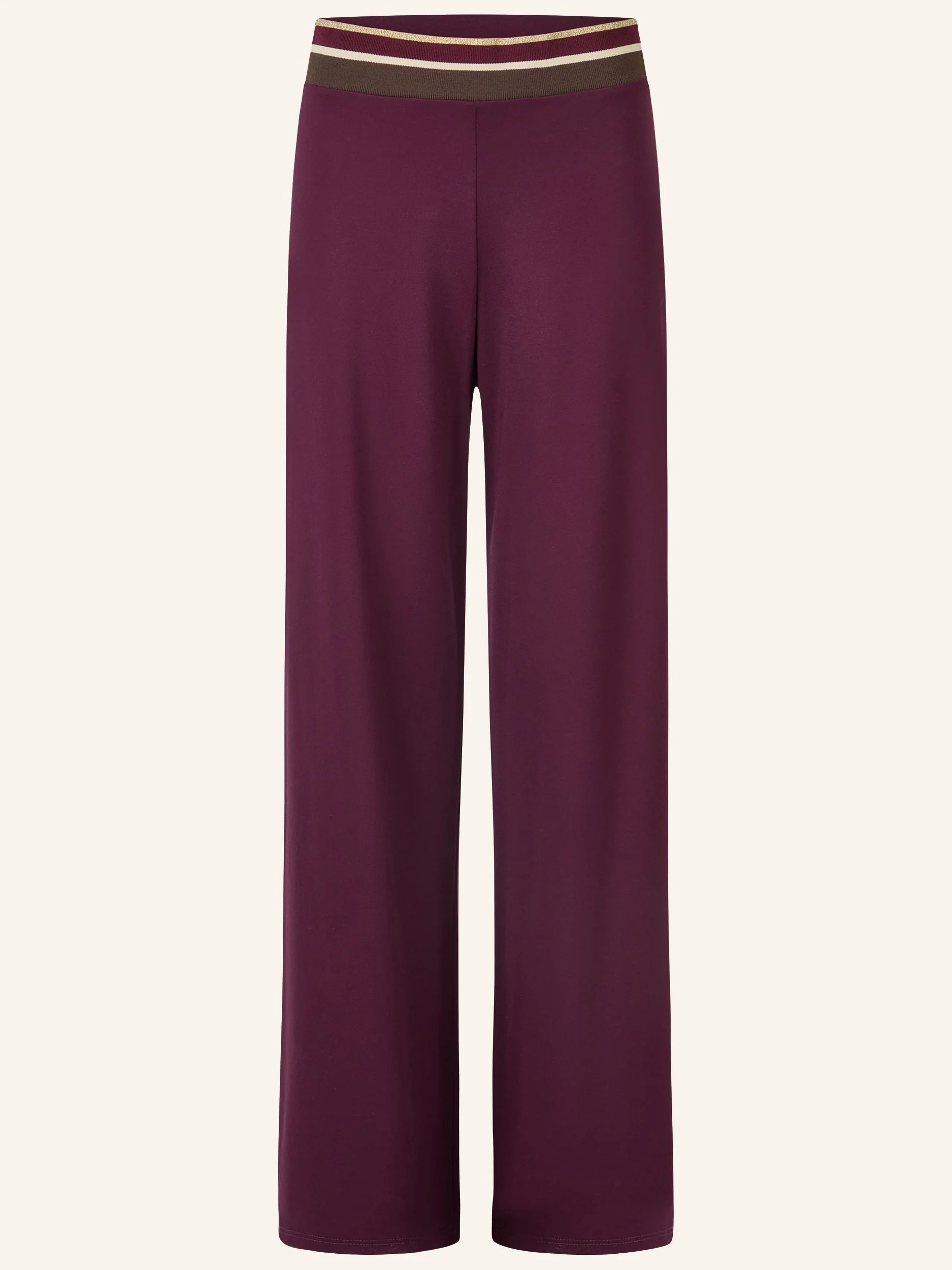 Wide-Leg Hose mit Glitzerbund - Image 10