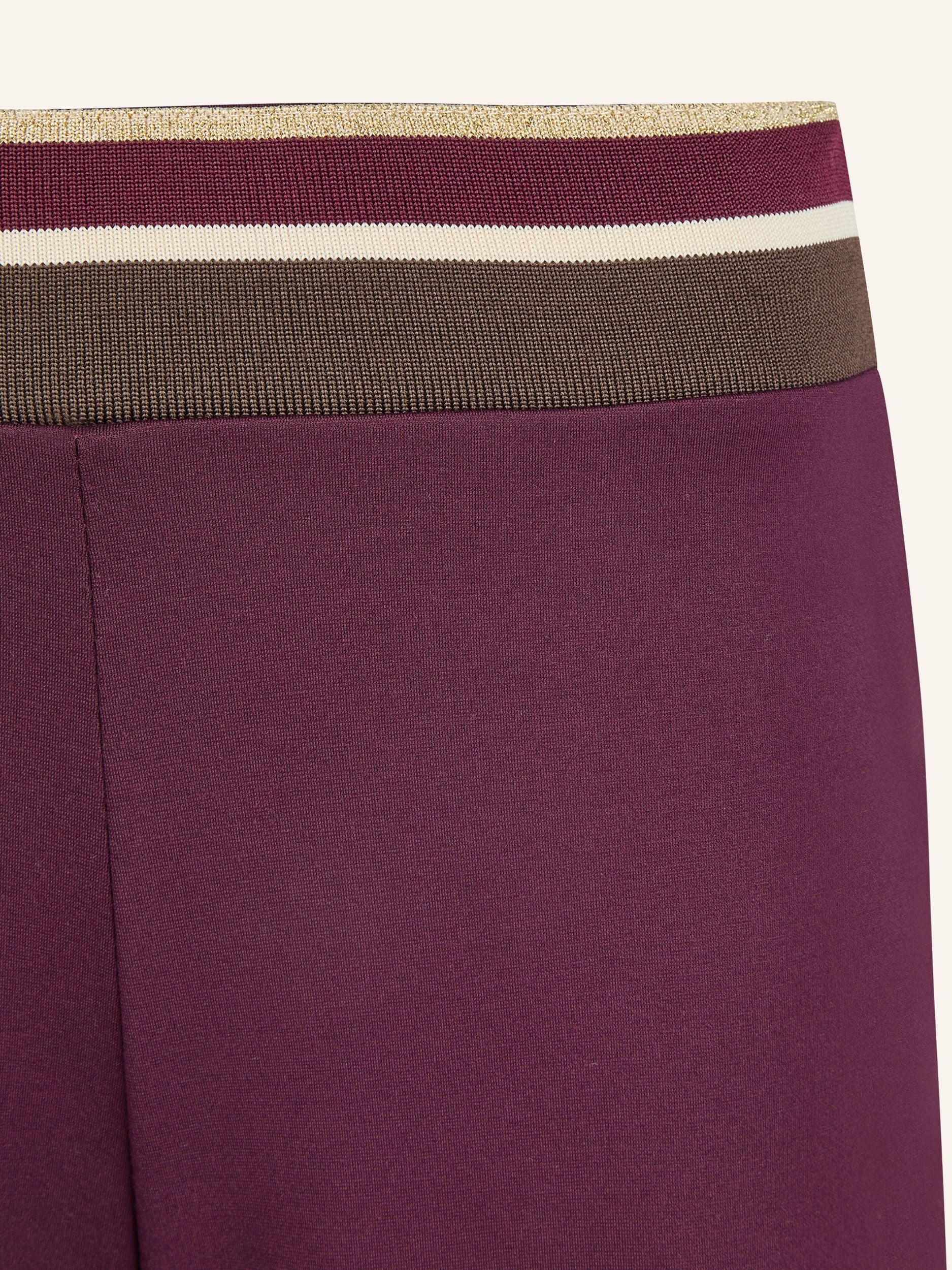 Wide-Leg Hose mit Glitzerbund - Image 12