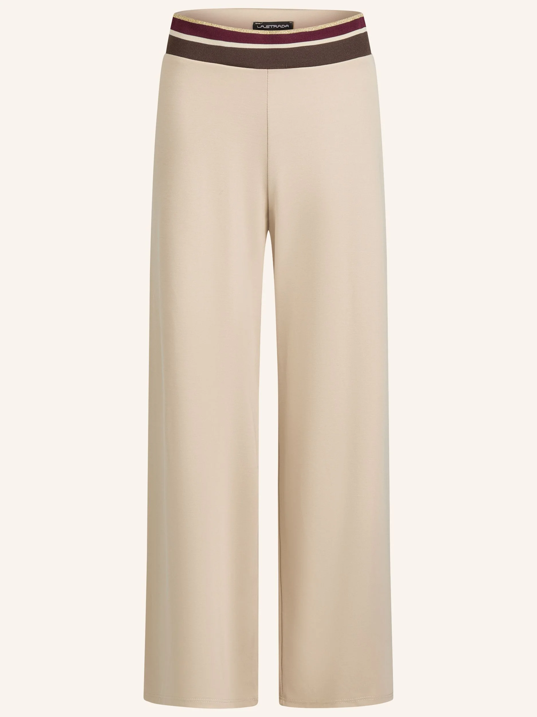 Wide-Leg Hose mit Glitzerbund - Image 4