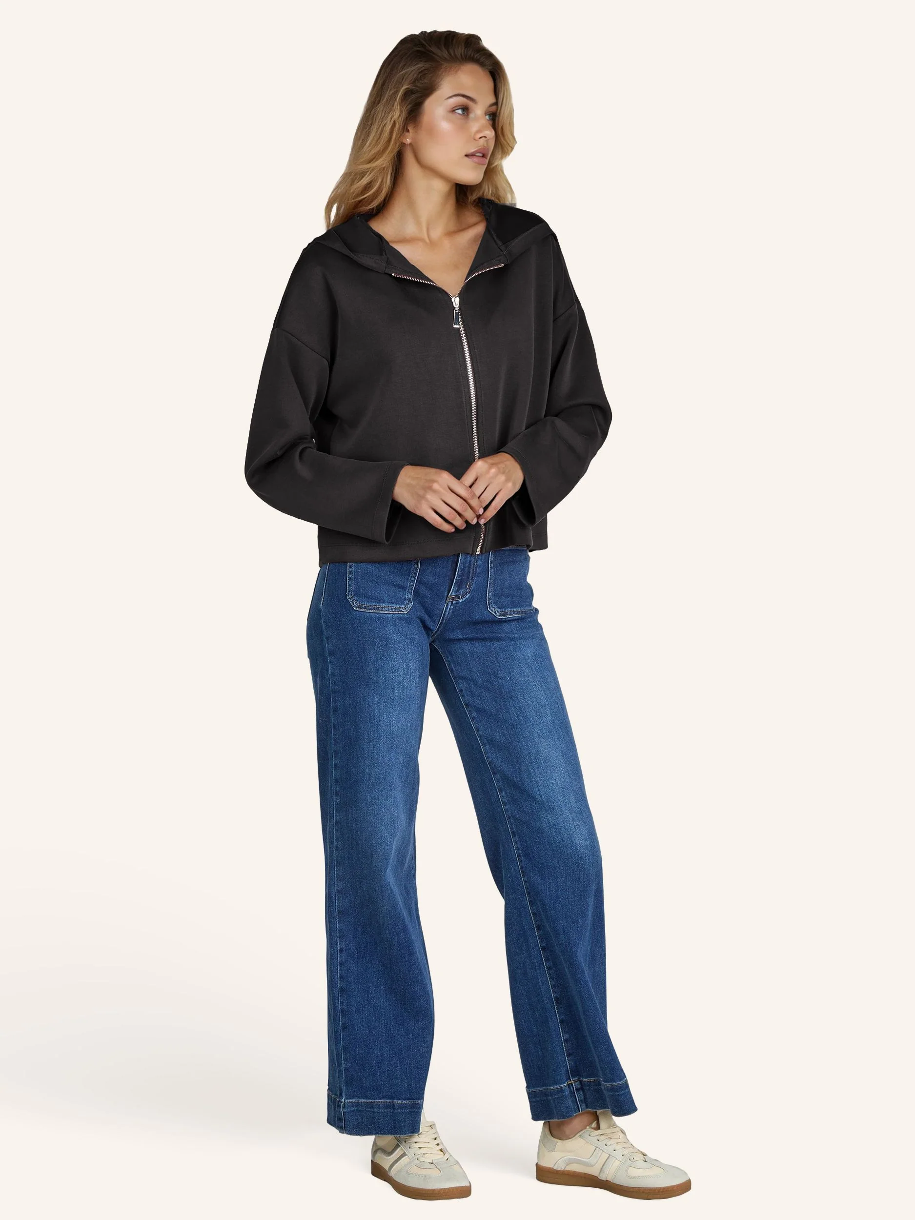 Zip-Hoodie mit Kapuze - Image 14