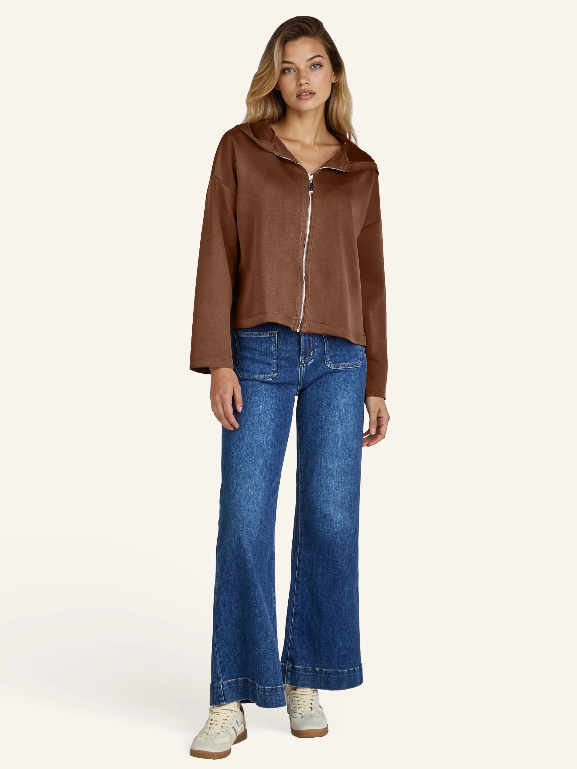 Zip-Hoodie mit Kapuze - Image 7