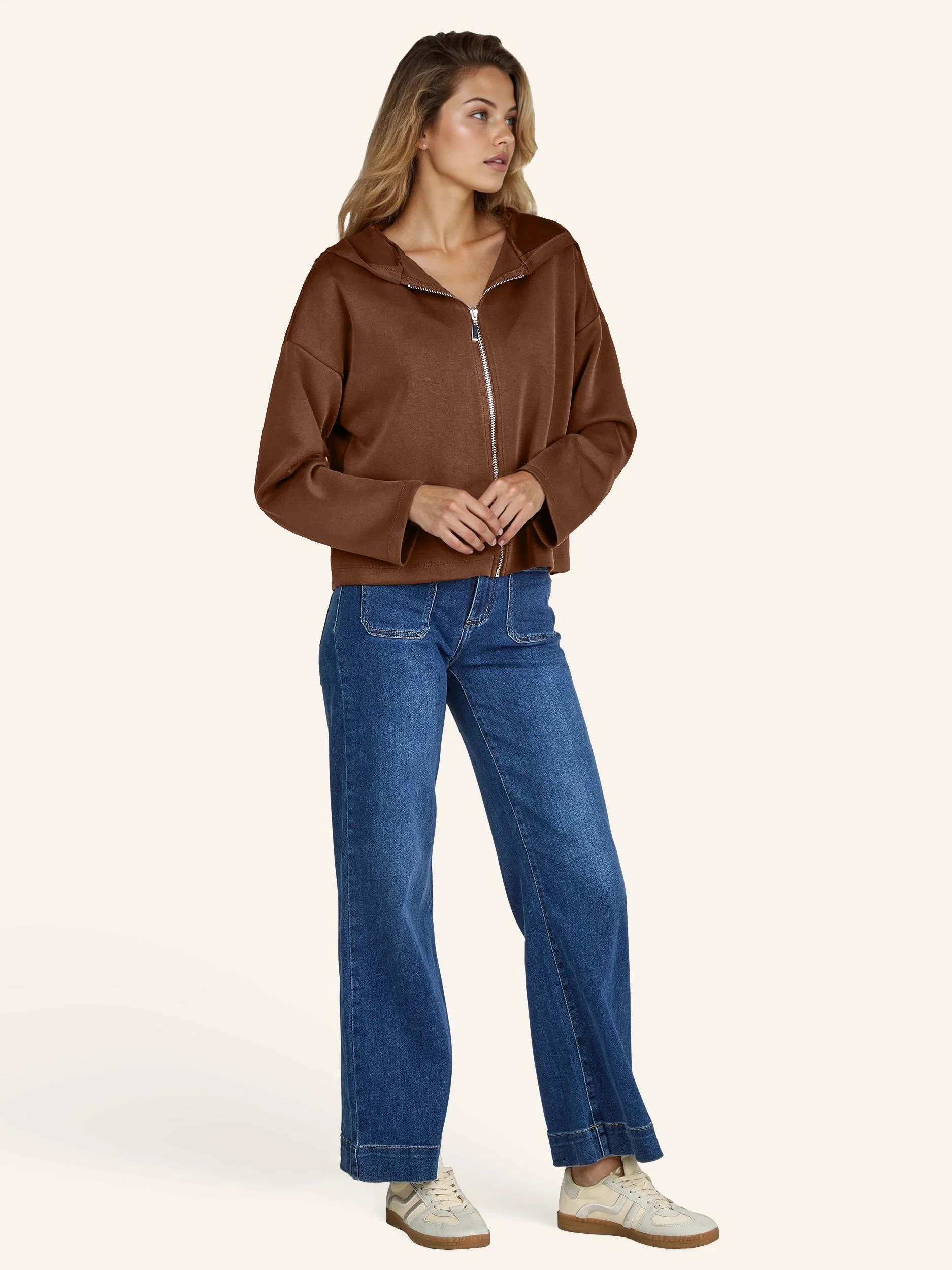 Zip-Hoodie mit Kapuze - Image 8